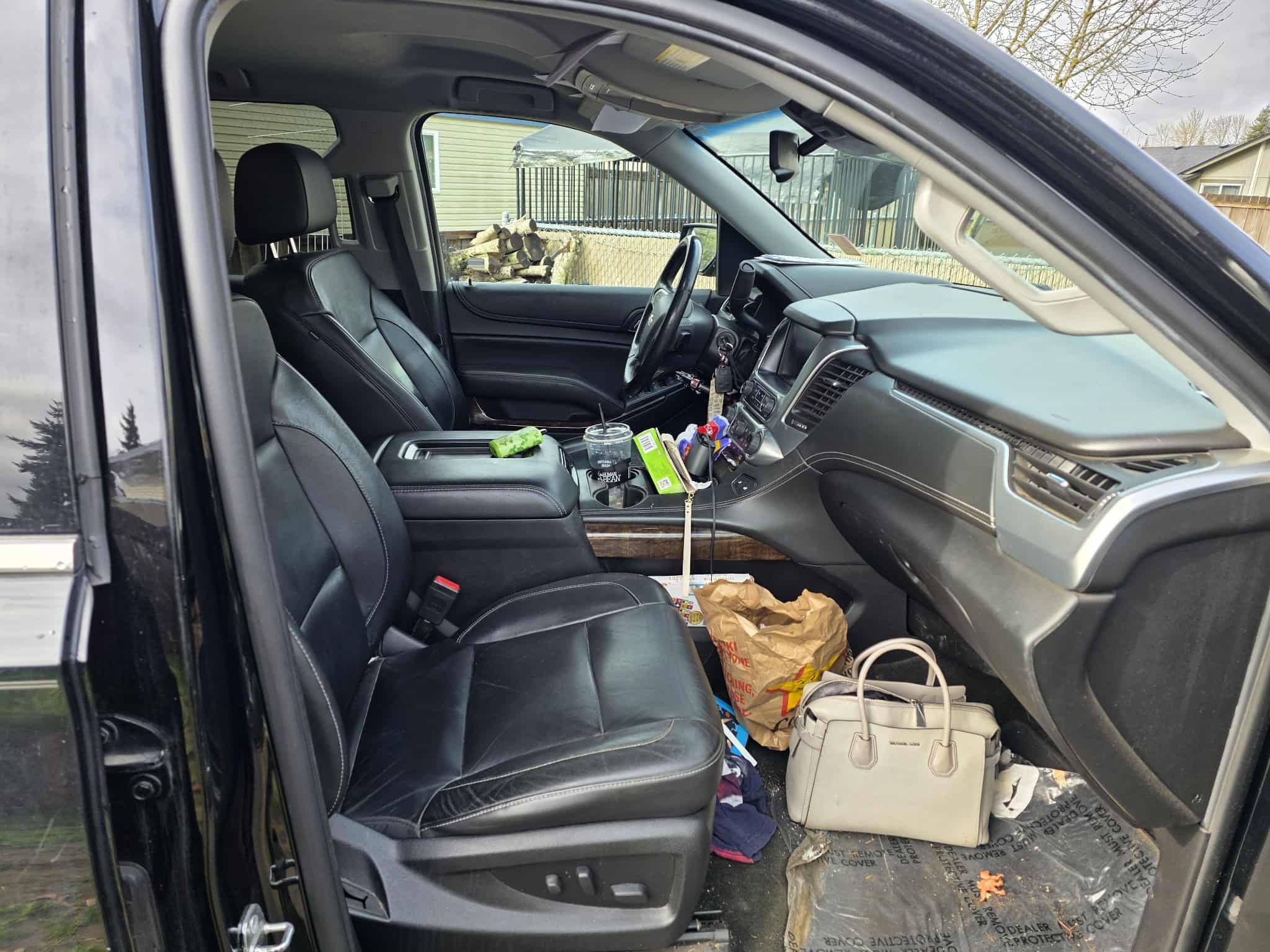 Before interior detailing